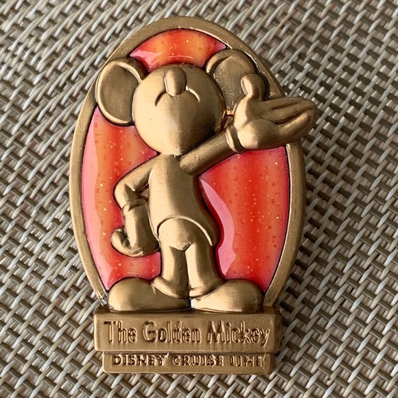 Disney Jewelry - Disney Cruise Line Pin The Golden Mickey Walt Disney Theater DCL